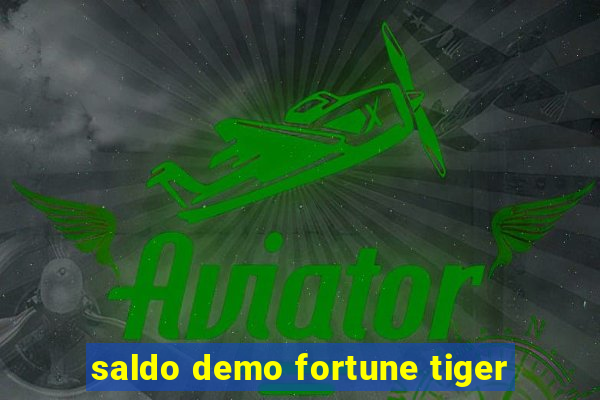 saldo demo fortune tiger